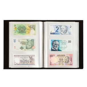 Album für 300 Banknoten, schwarz